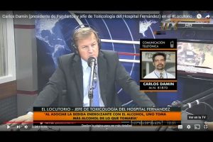 Radio Latina FM 101.1 - Carlos Damín (presidente de Fundartox y jefe de Toxicología del Hospital Fernández) en el #Locutorio