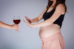 Nada de alcohol durante el embarazo