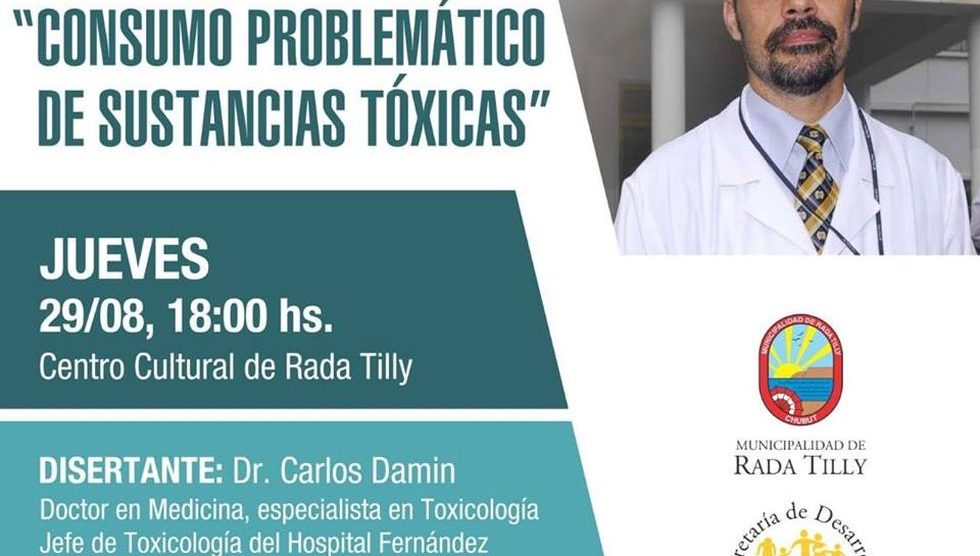 Charla de Prevención de Consumo problemático de sustancias y Promoción de Hábitos saludables en la Municipalidad de Rada Tilly
