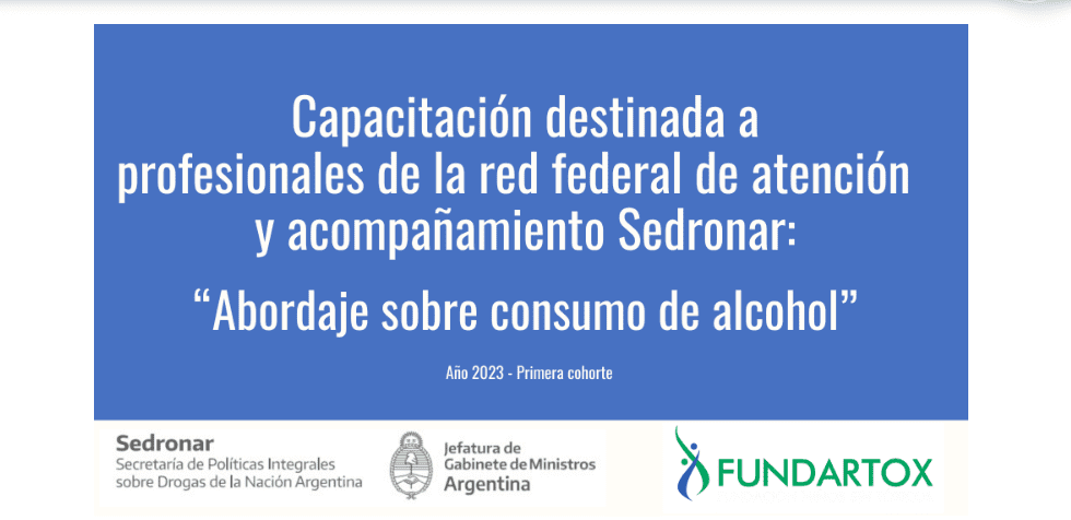 Abordaje sobre consumo de alcohol – Cohortes 2023